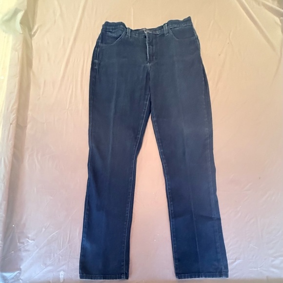 NYDJ Straight Slim Dark Blue Jeans size 8 - Picture 7 of 7